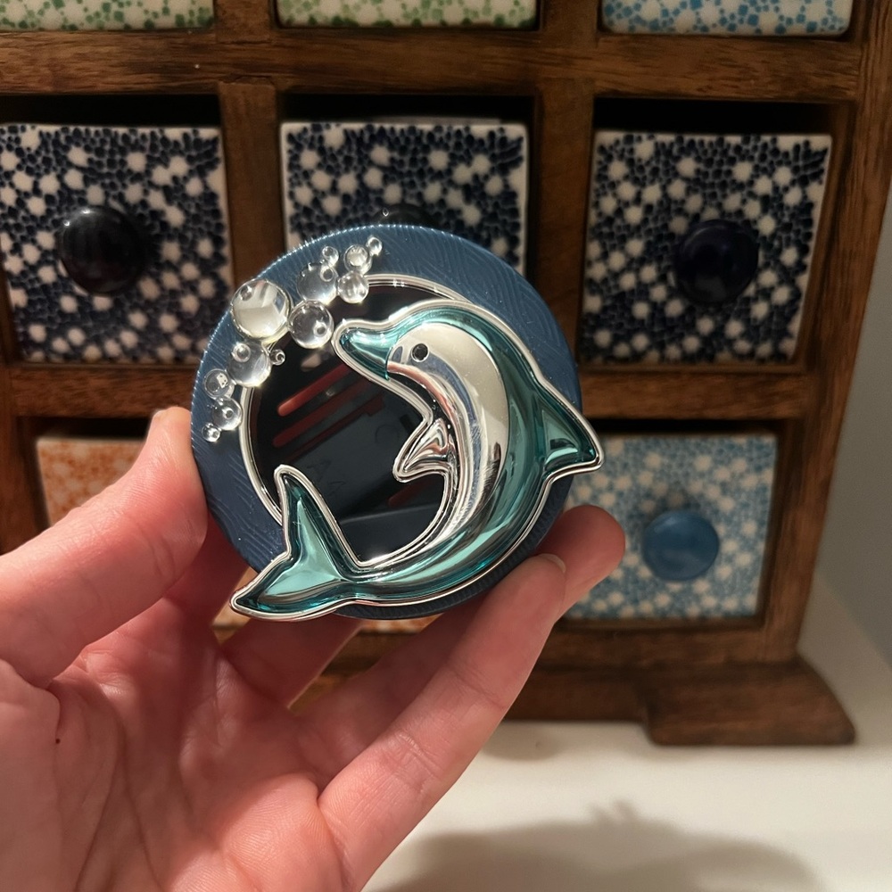 Bath and Body Works Dolphin Car Freshener Holder
